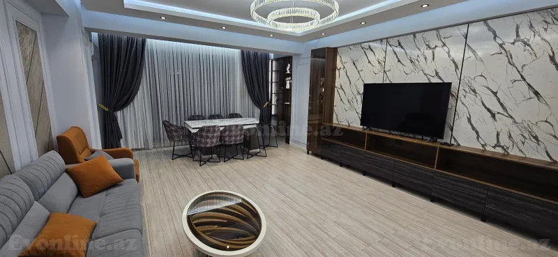 4 otaqlı yeni tikili mənzil kirayə verilir — 20 Yanvar m., Bakı - şəkil 4