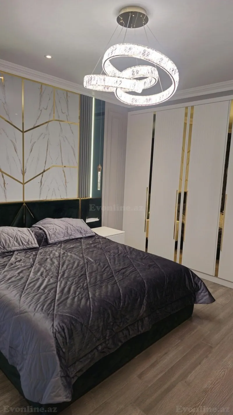 4 otaqlı yeni tikili mənzil kirayə verilir — 8 Noyabr m., Bakı - şəkil 11