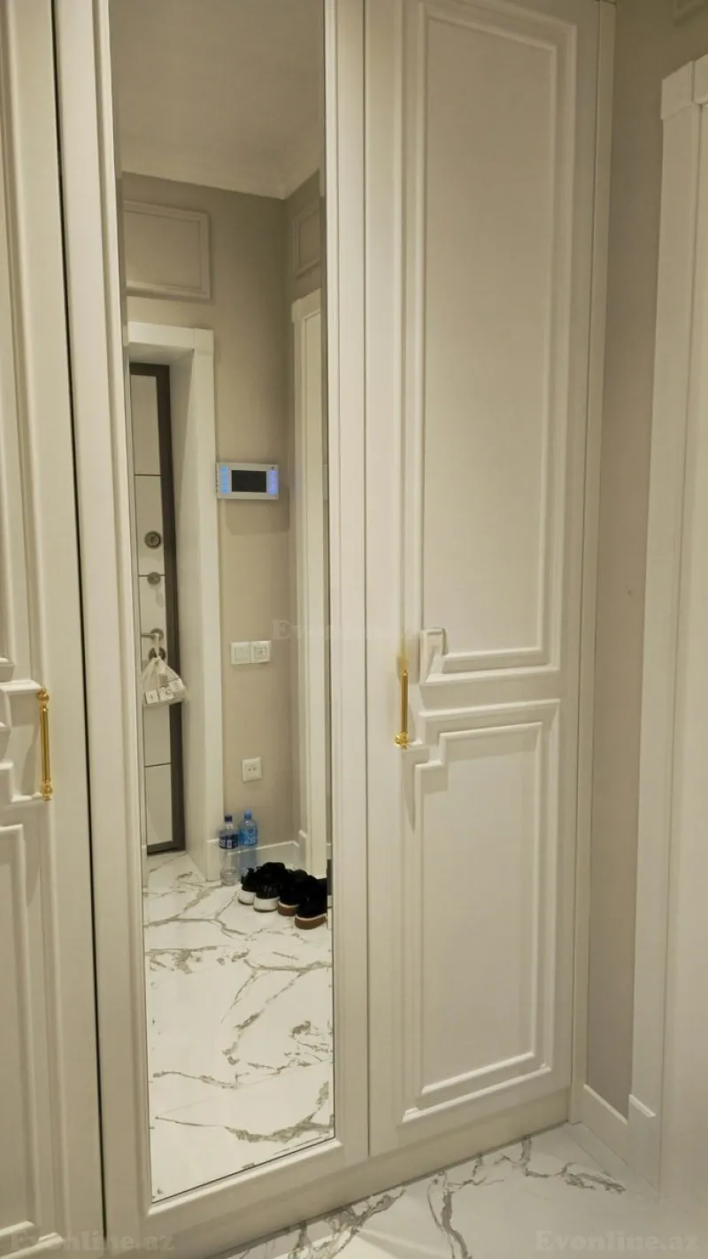 4 otaqlı yeni tikili mənzil kirayə verilir — 8 Noyabr m., Bakı - şəkil 12
