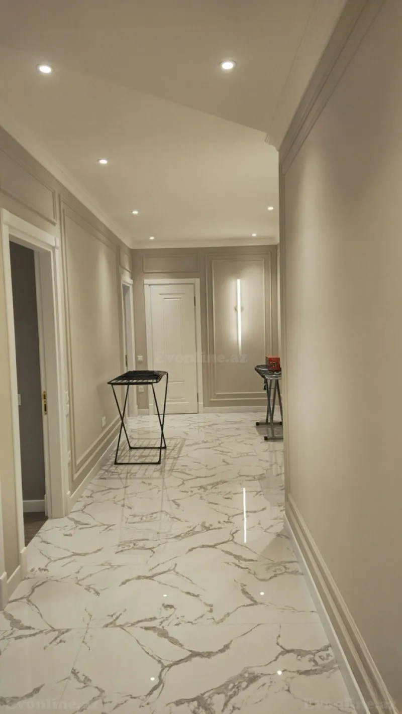 4 otaqlı yeni tikili mənzil kirayə verilir — 8 Noyabr m., Bakı - şəkil 14