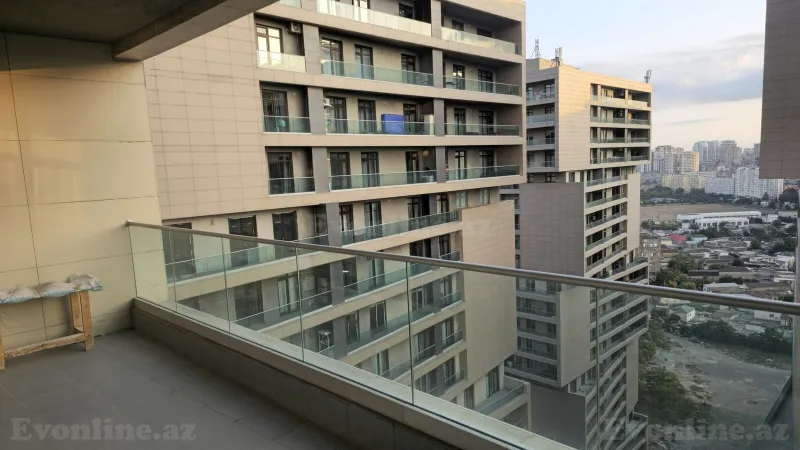 4 otaqlı yeni tikili mənzil kirayə verilir — 8 Noyabr m., Bakı - şəkil 27