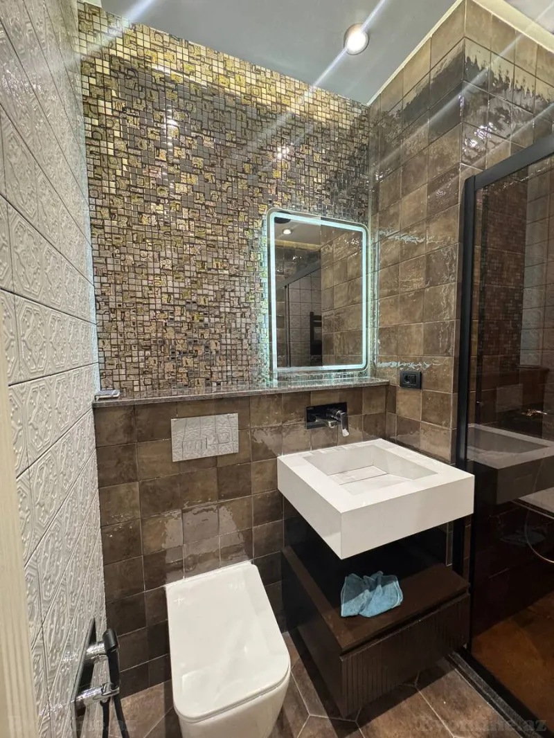 3 otaqlı yeni tikili mənzil satılır — 8 Noyabr m., Bakı - şəkil 15