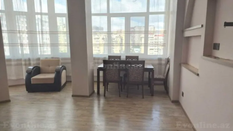 2 otaqlı yeni tikili mənzil kirayə verilir — İnşaatçılar m., Bakı
