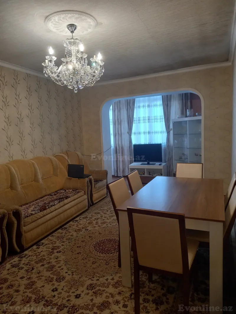 3 otaqlı köhnə tikili mənzil satılır — Elmlər Akademiyası m., Bakı - şəkil 3