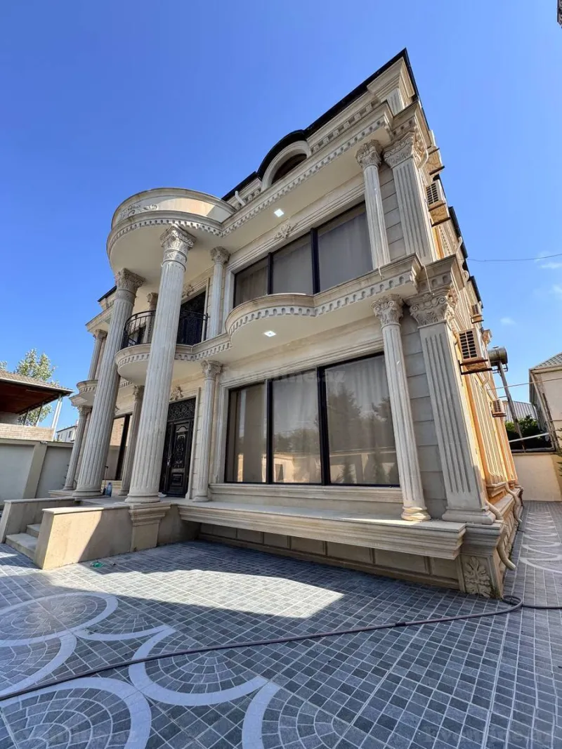 4 otaqlı həyət evi satılır — Xəzər r., Bakı - şəkil 3