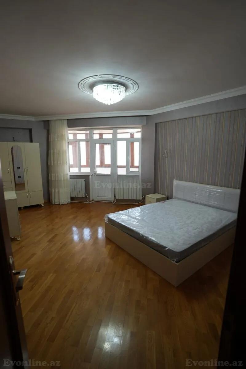 4 otaqlı yeni tikili mənzil kirayə verilir — Memar Əcəmi m., Bakı - şəkil 3