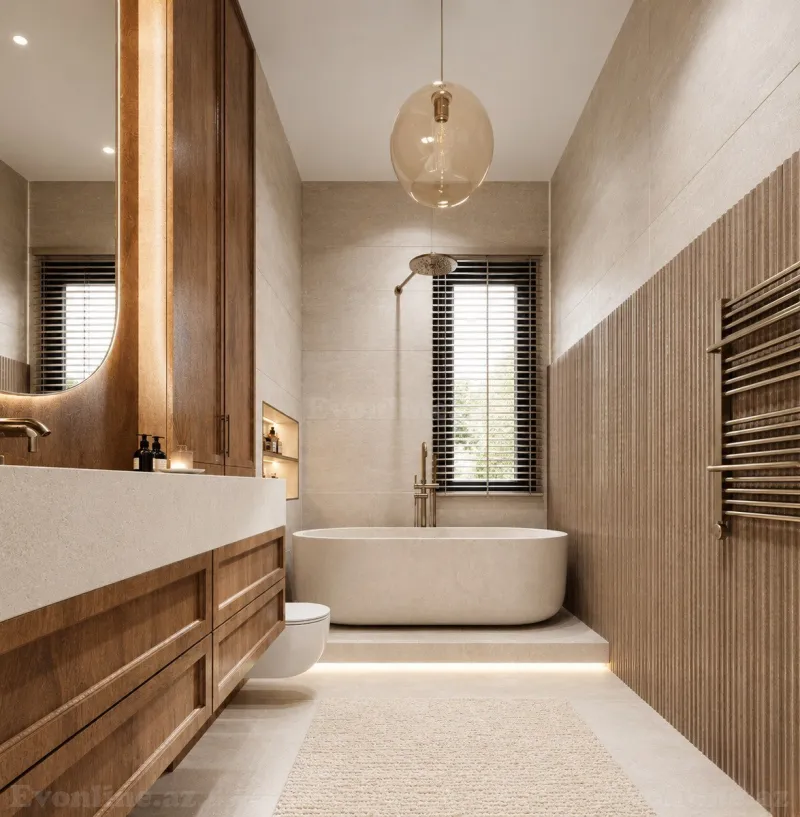 7 otaqlı həyət evi satılır — Novxanı, Bakı - şəkil 16