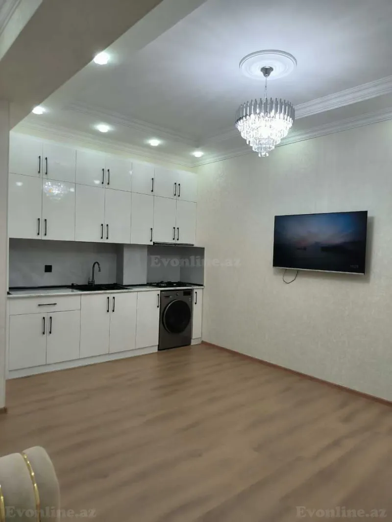 3 otaqlı yeni tikili mənzil kirayə verilir — Yeni Günəşli, Bakı - şəkil 3
