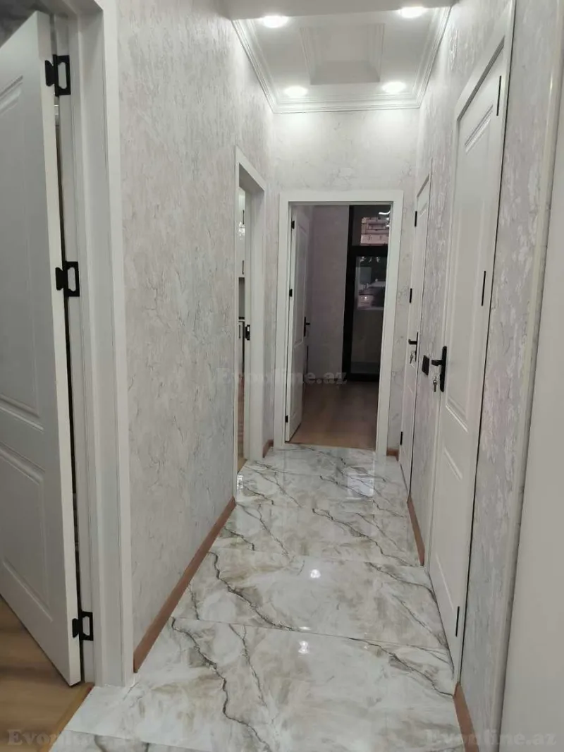3 otaqlı yeni tikili mənzil kirayə verilir — Yeni Günəşli, Bakı - şəkil 4
