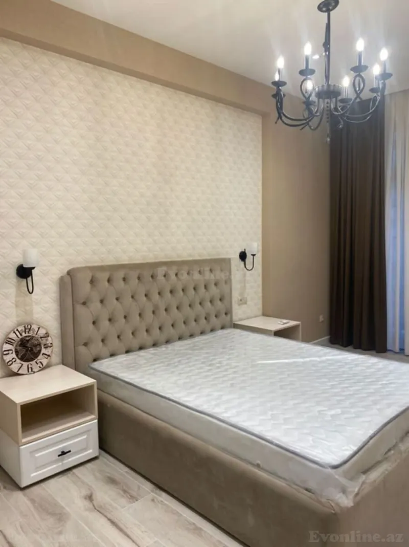 3 otaqlı yeni tikili mənzil kirayə verilir — Elmlər Akademiyası m., Bakı - şəkil 10