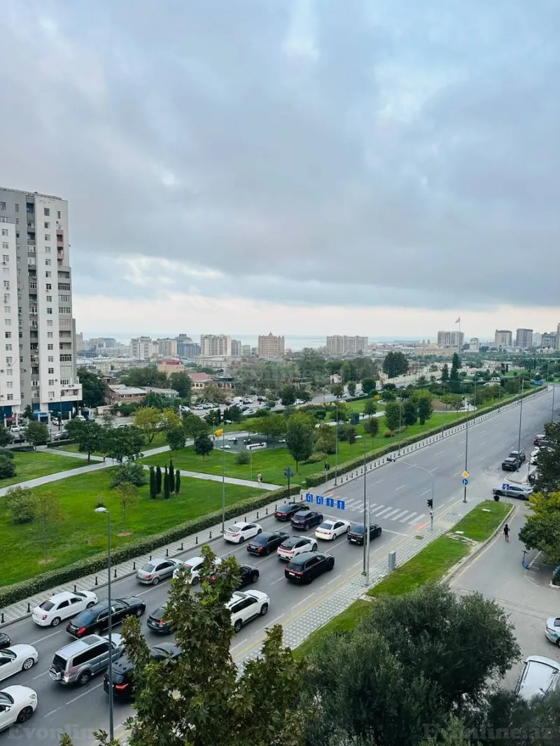 3 otaqlı yeni tikili mənzil kirayə verilir — Elmlər Akademiyası m., Bakı - şəkil 2
