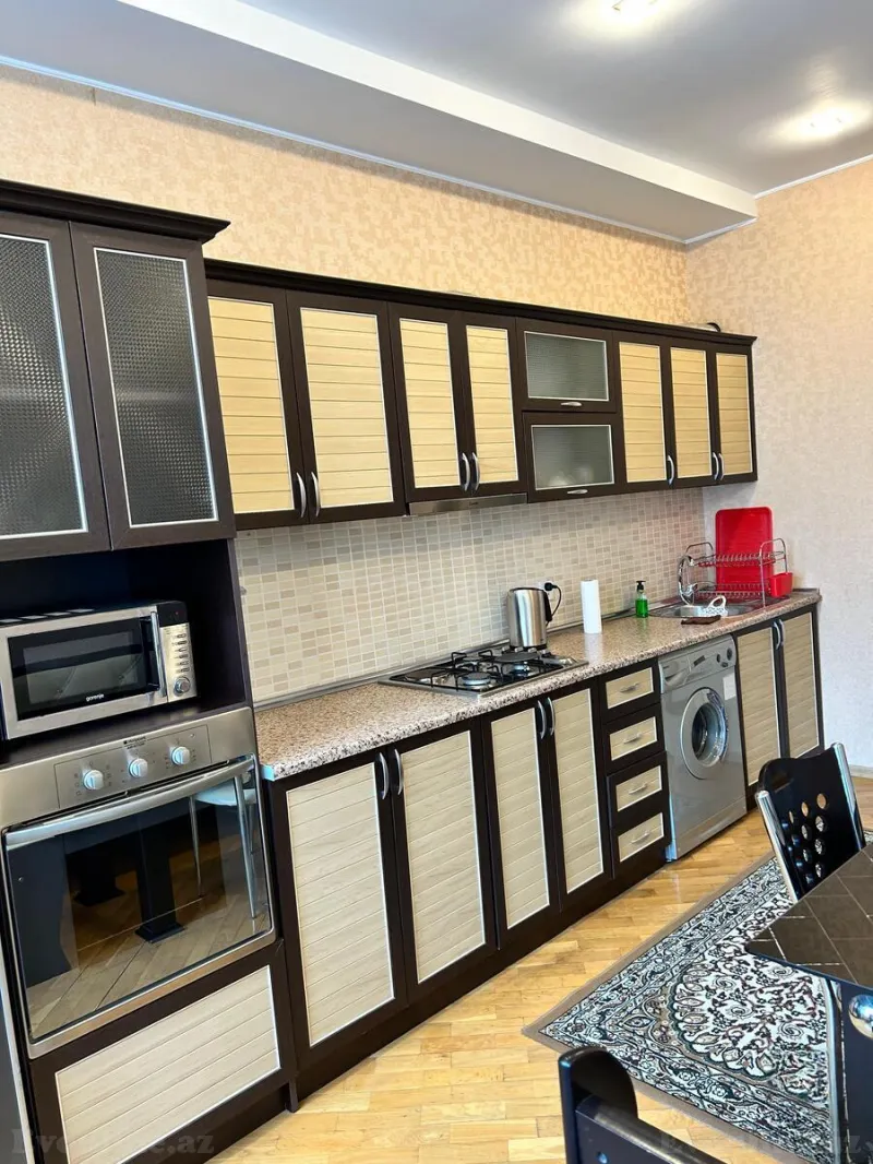 3 otaqlı yeni tikili mənzil kirayə verilir — Nizami m., Bakı - şəkil 12