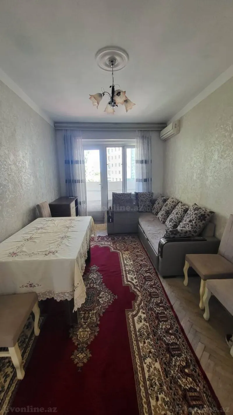 2 otaqlı köhnə tikili mənzil satılır — Elmlər Akademiyası m., Bakı - şəkil 2