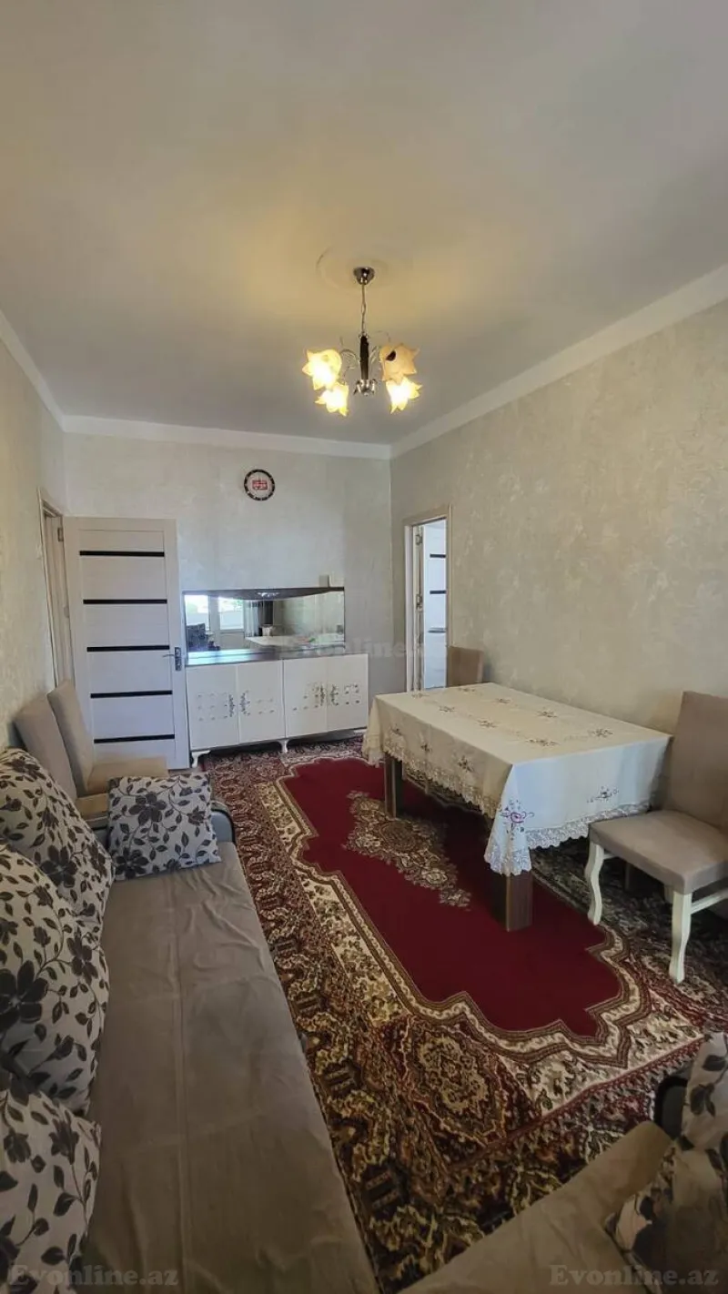 2 otaqlı köhnə tikili mənzil satılır — Elmlər Akademiyası m., Bakı - şəkil 3