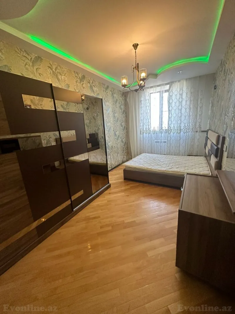 4 otaqlı yeni tikili mənzil kirayə verilir — Həzi Aslanov m., Bakı - şəkil 3