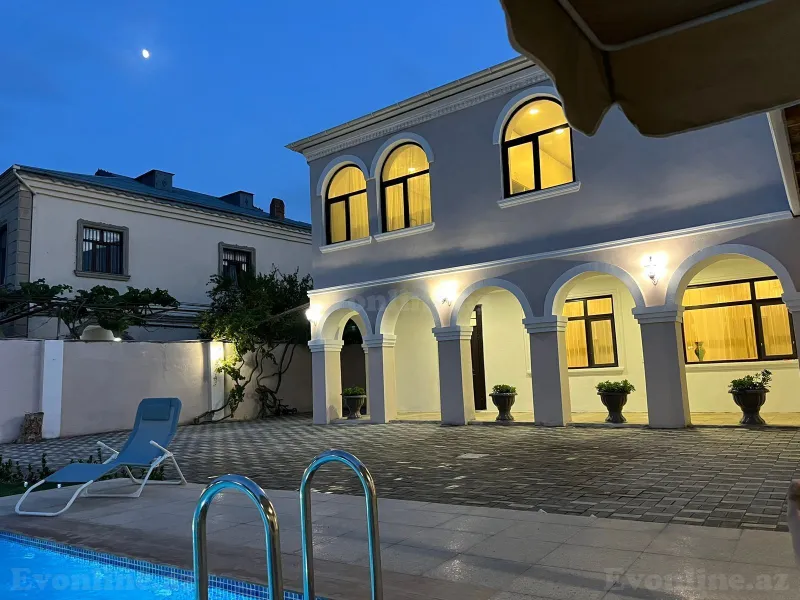 6 otaqlı həyət evi satılır — Mərdəkan, Bakı - şəkil 2