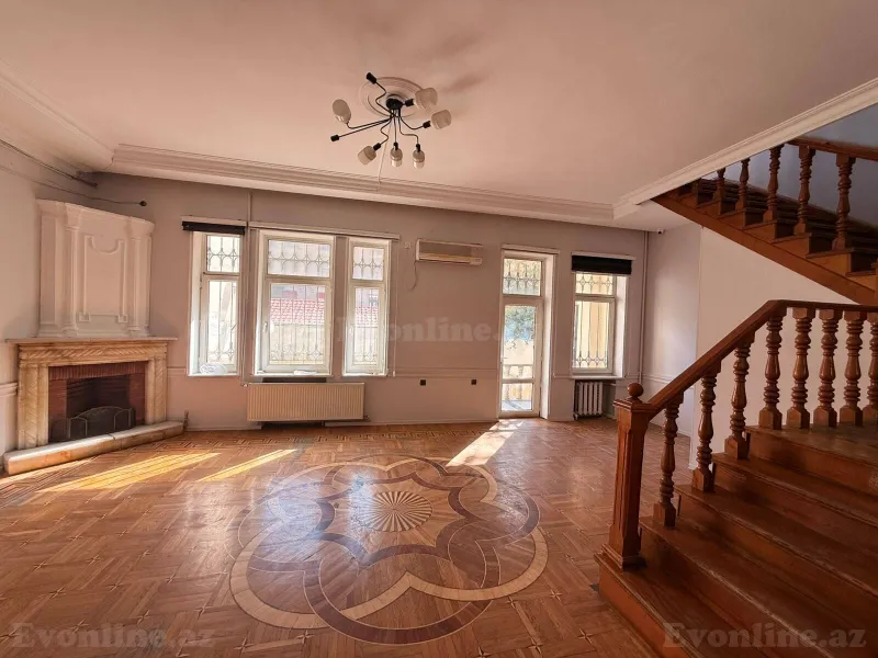 8 otaqlı həyət evi kirayə verilir — Nərimanov r., Bakı - şəkil 2
