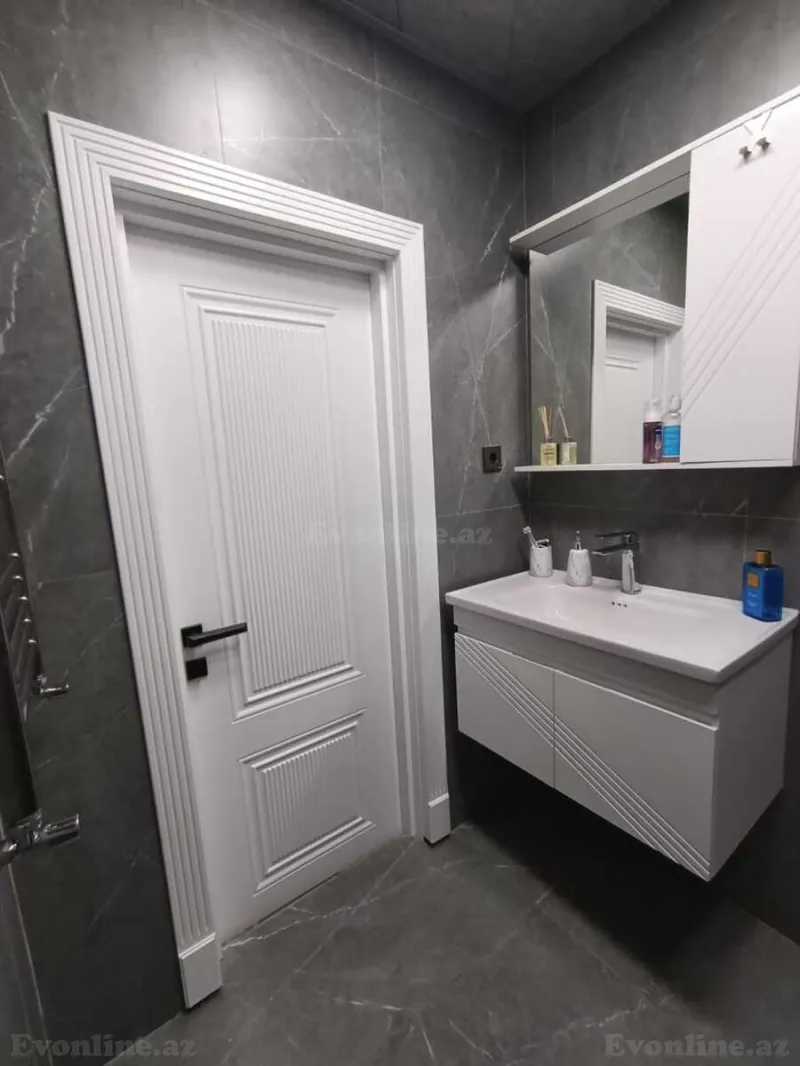 3 otaqlı yeni tikili mənzil satılır — 8-ci mikrorayon, Bakı - şəkil 9