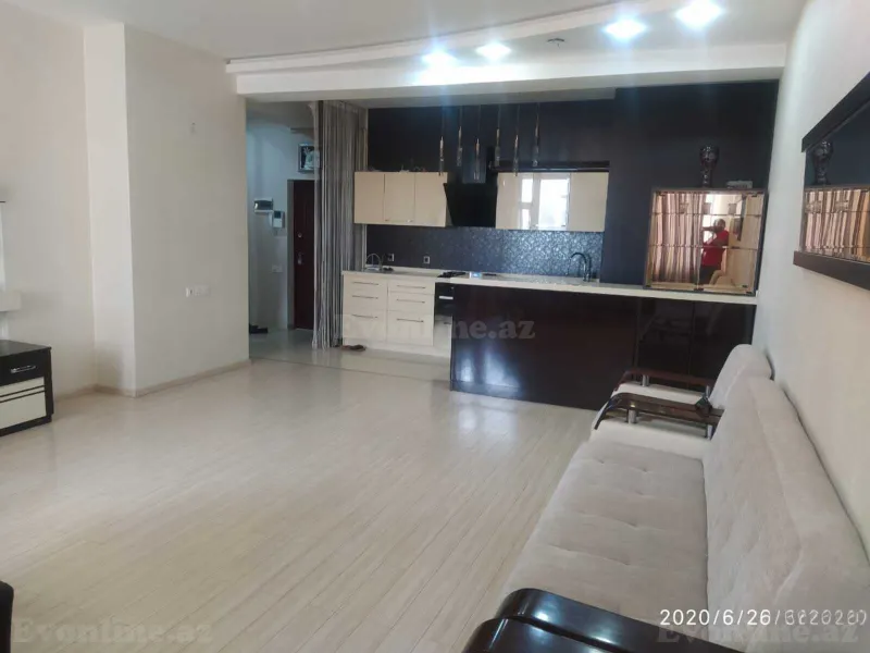 3 otaqlı yeni tikili mənzil kirayə verilir — Memar Əcəmi m., Bakı - şəkil 8
