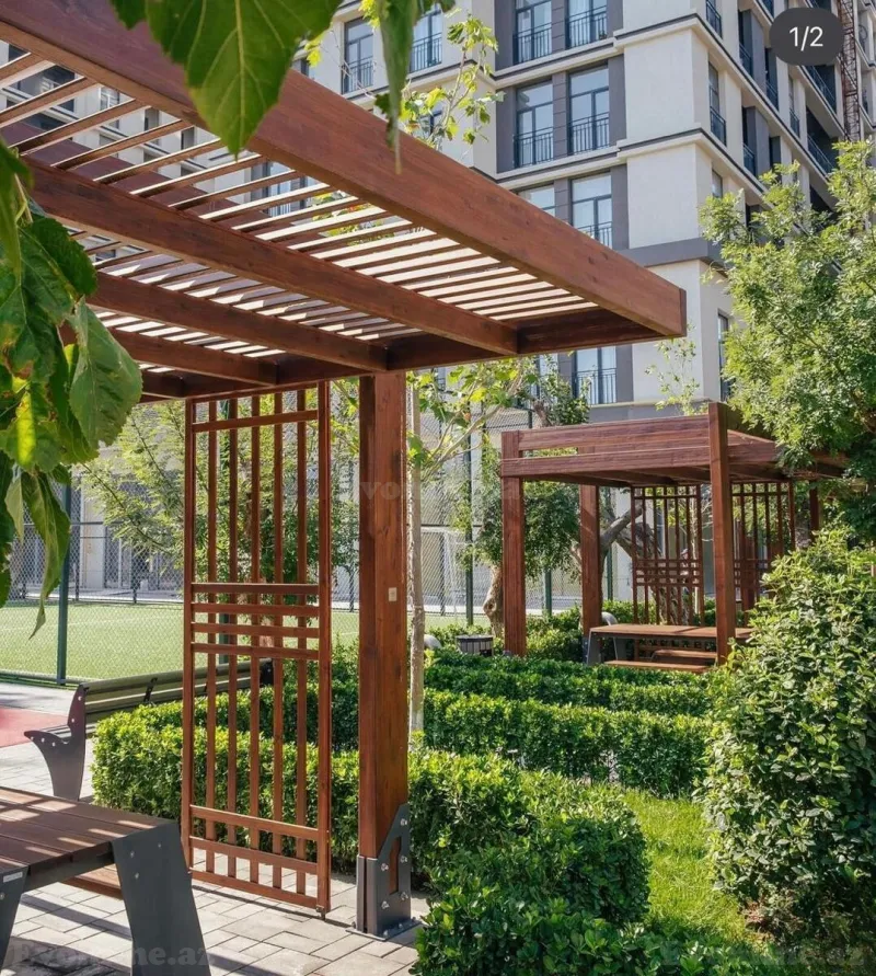 2 otaqlı yeni tikili mənzil kirayə verilir — Gənclik m., Bakı - şəkil 5