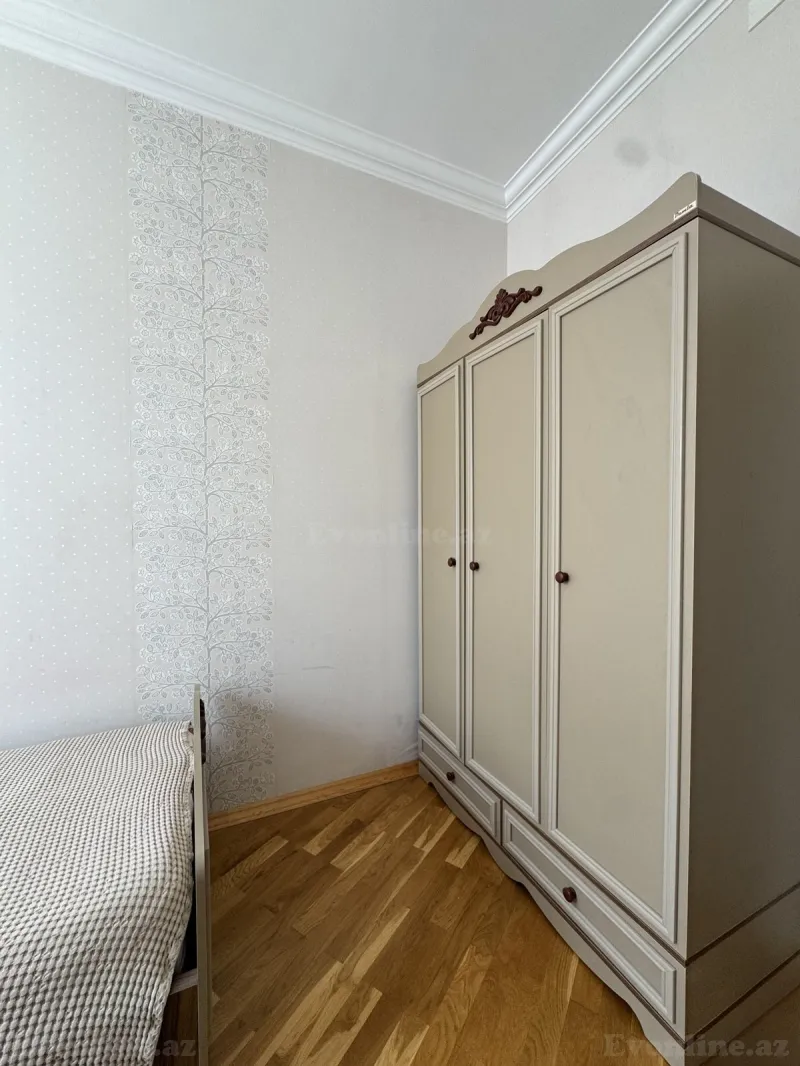 3 otaqlı yeni tikili mənzil kirayə verilir — Gənclik m., Bakı - şəkil 14