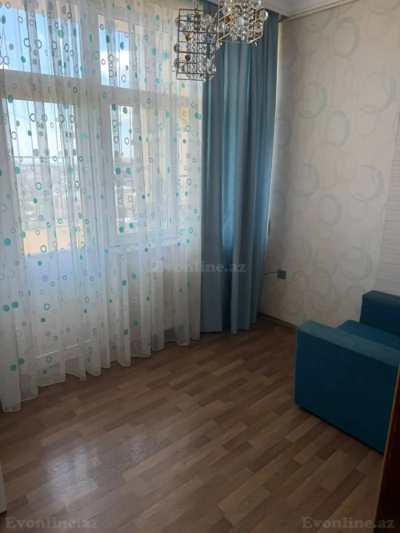 3 otaqlı yeni tikili mənzil kirayə verilir — İnşaatçılar m., Bakı - şəkil 8