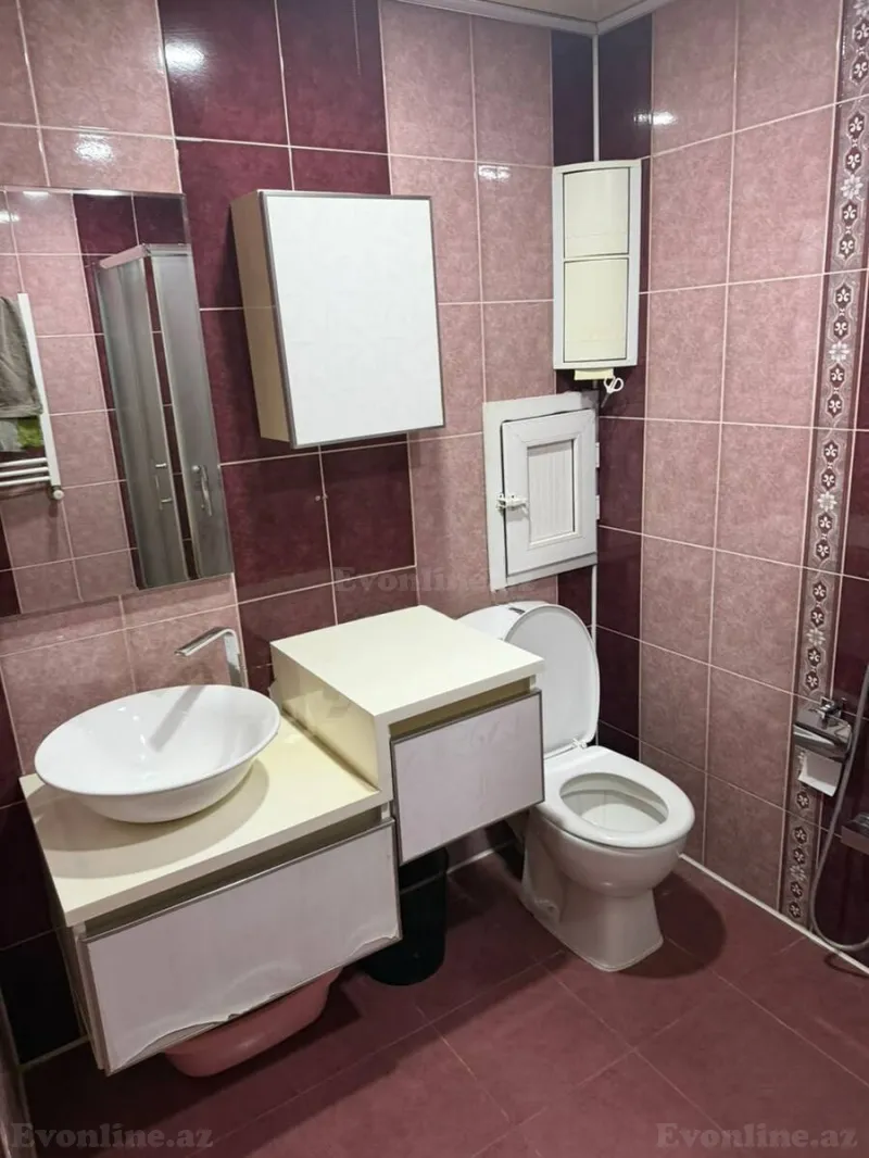 3 otaqlı yeni tikili mənzil kirayə verilir — İnşaatçılar m., Bakı - şəkil 12