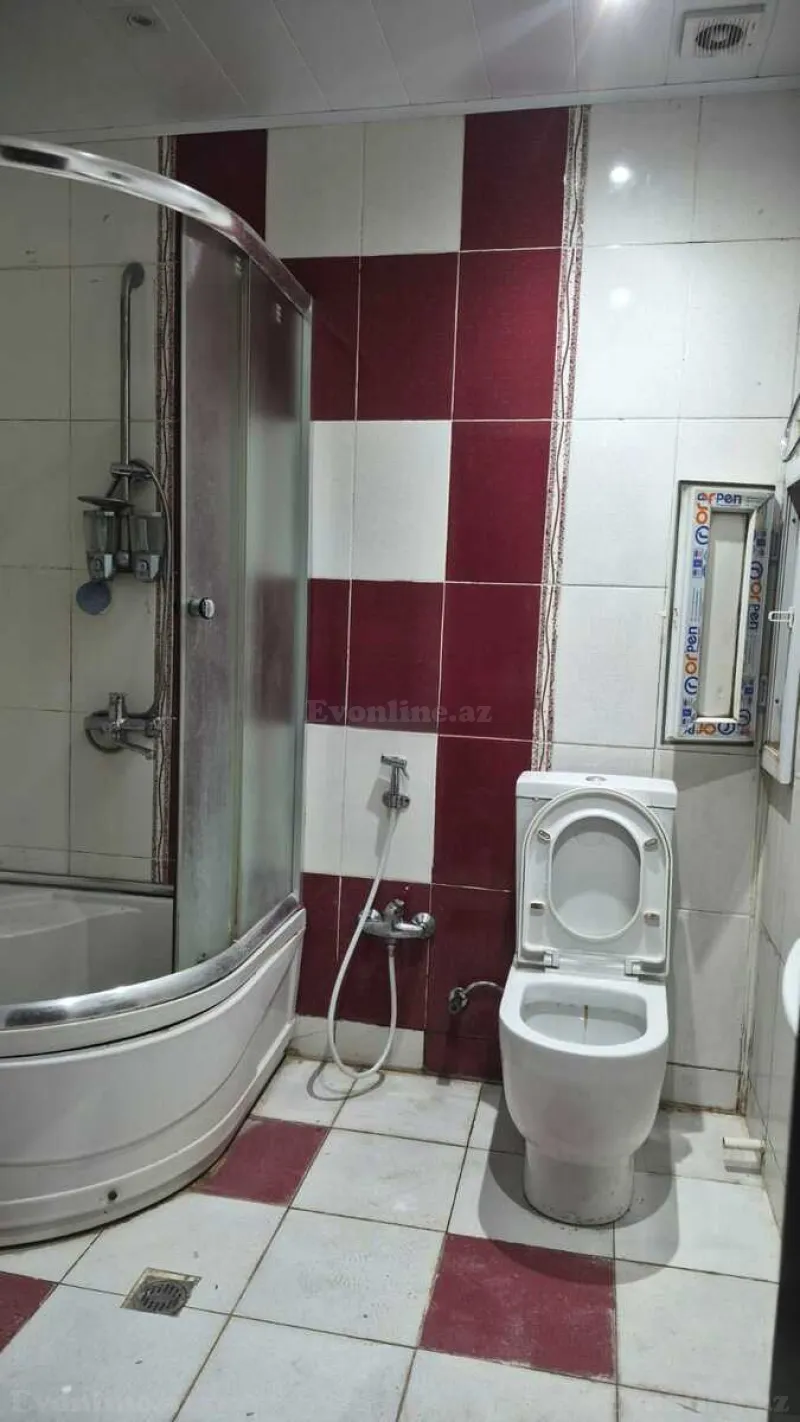 2 otaqlı yeni tikili mənzil kirayə verilir — Yeni Yasamal, Bakı - şəkil 8