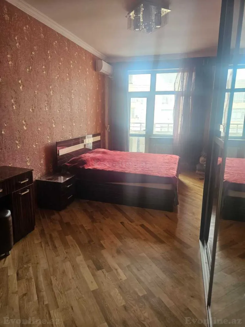 3 otaqlı yeni tikili mənzil kirayə verilir — 8 Noyabr m., Bakı - şəkil 2