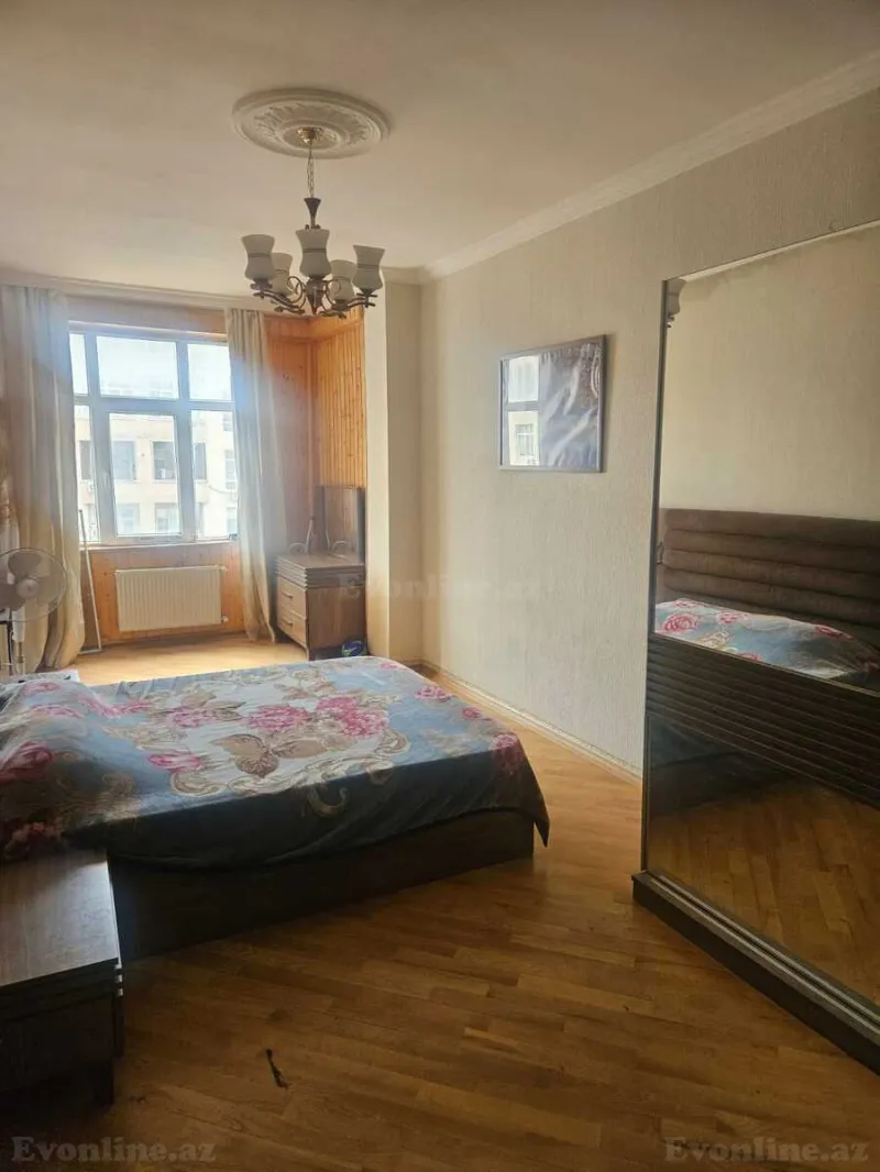 3 otaqlı yeni tikili mənzil kirayə verilir — 8 Noyabr m., Bakı - şəkil 3