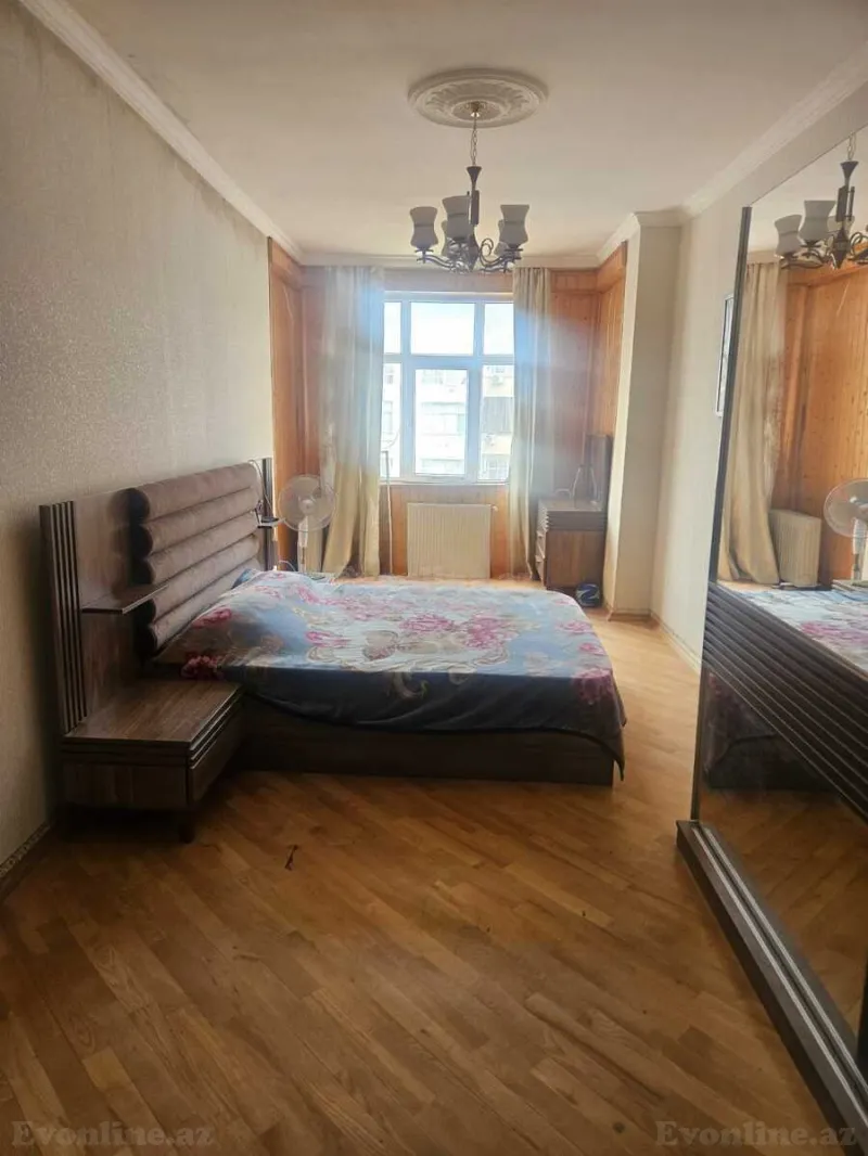 3 otaqlı yeni tikili mənzil kirayə verilir — 8 Noyabr m., Bakı - şəkil 4