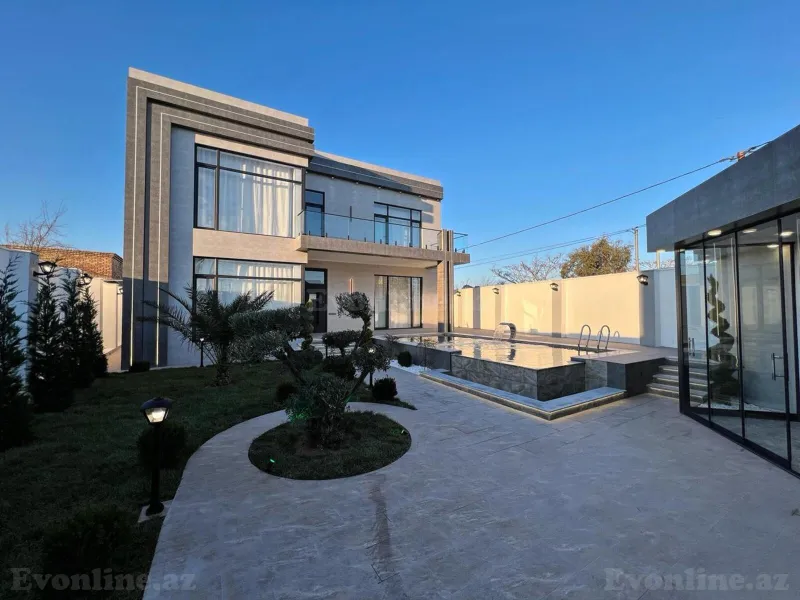 5 otaqlı həyət evi satılır — Şüvəlan, Bakı - şəkil 9