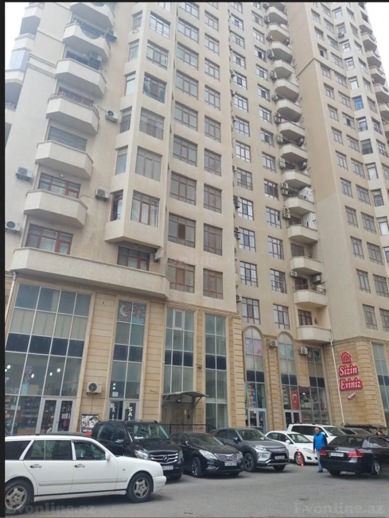 3 otaqlı yeni tikili mənzil kirayə verilir — Yasamal, Bakı - şəkil 15
