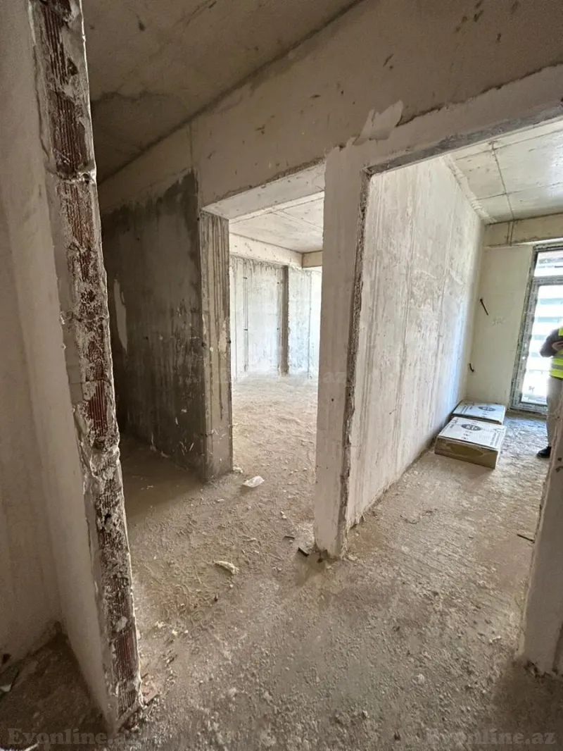 2 otaqlı yeni tikili mənzil satılır — Zığ, Bakı - şəkil 5