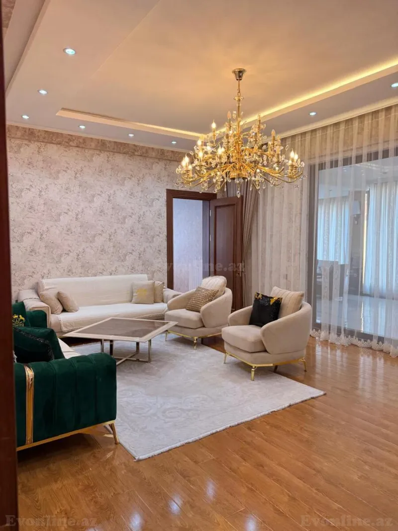 5 otaqlı yeni tikili mənzil kirayə verilir — Buzovna, Bakı - şəkil 2