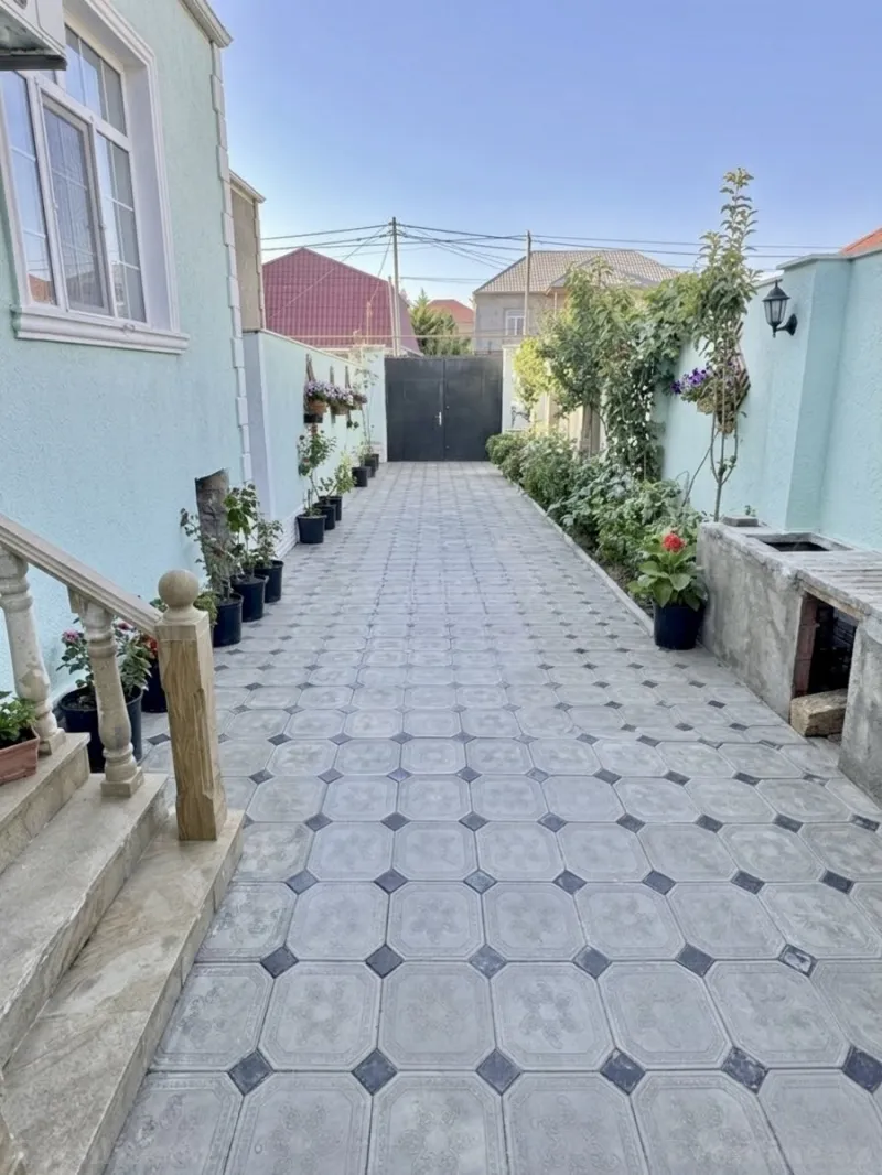 4 otaqlı həyət evi satılır — Zabrat, Bakı - şəkil 18