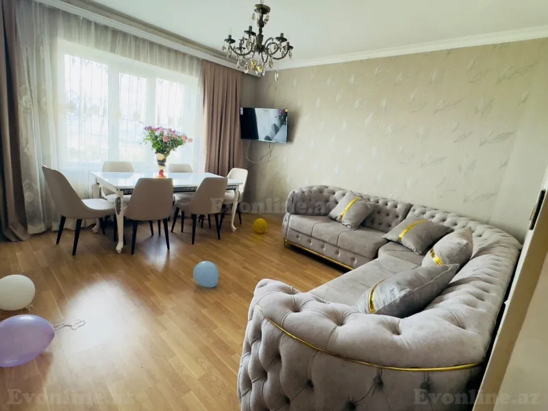 3 otaqlı Mənzil 70 m² 9-cu mikrorayon Satılır