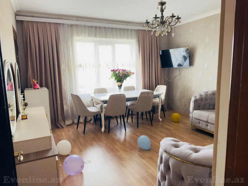 3 otaqlı yeni tikili mənzil satılır — 9-cu mikrorayon, Bakı - şəkil 2