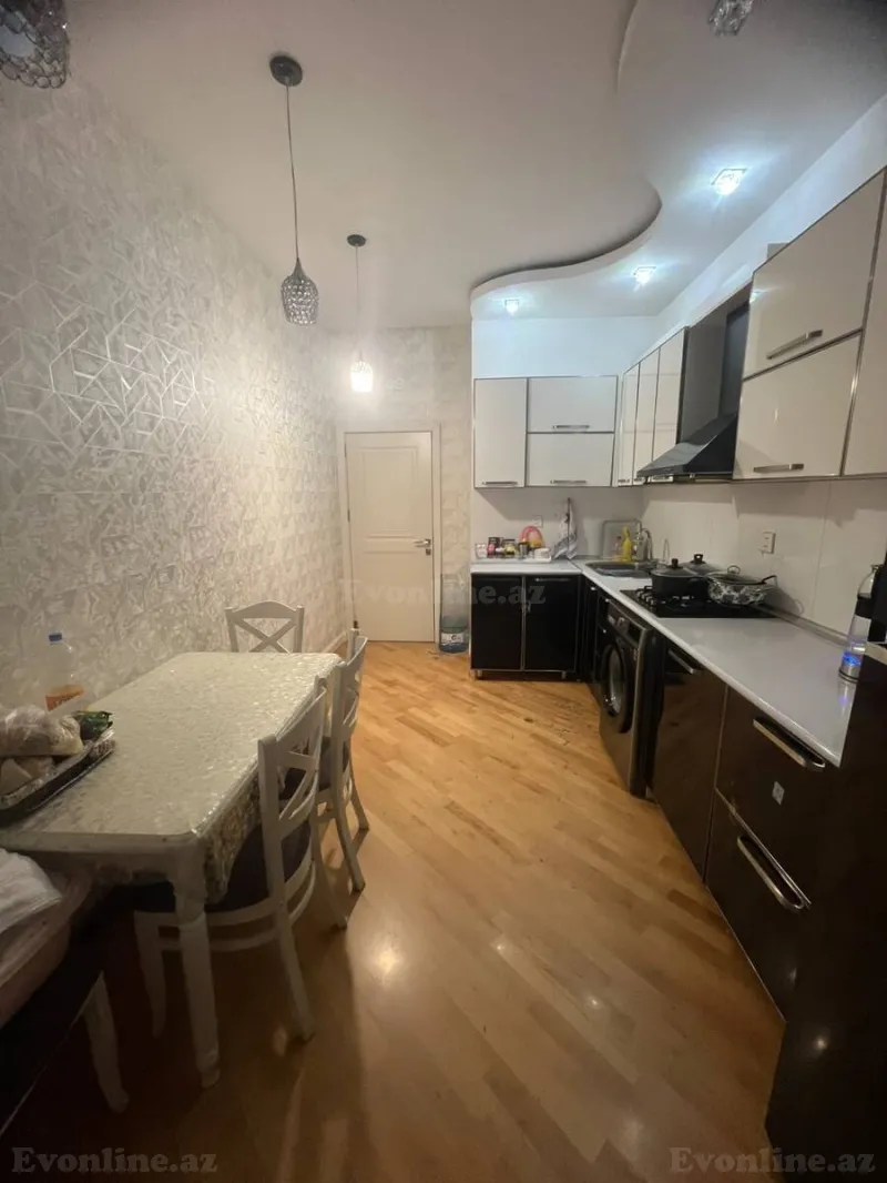 3 otaqlı yeni tikili mənzil kirayə verilir — 8 Noyabr m., Bakı - şəkil 5