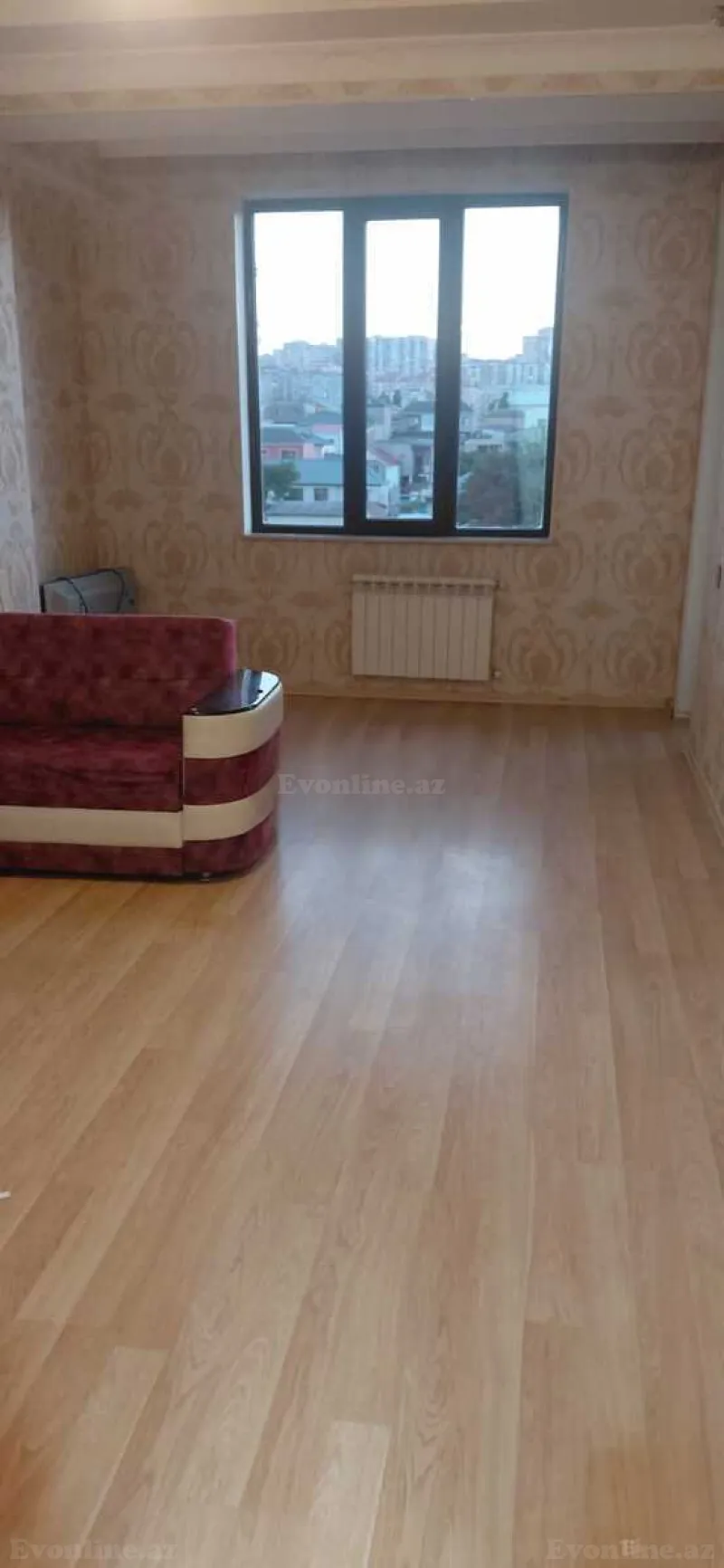 3 otaqlı yeni tikili mənzil kirayə verilir — İnşaatçılar m., Bakı