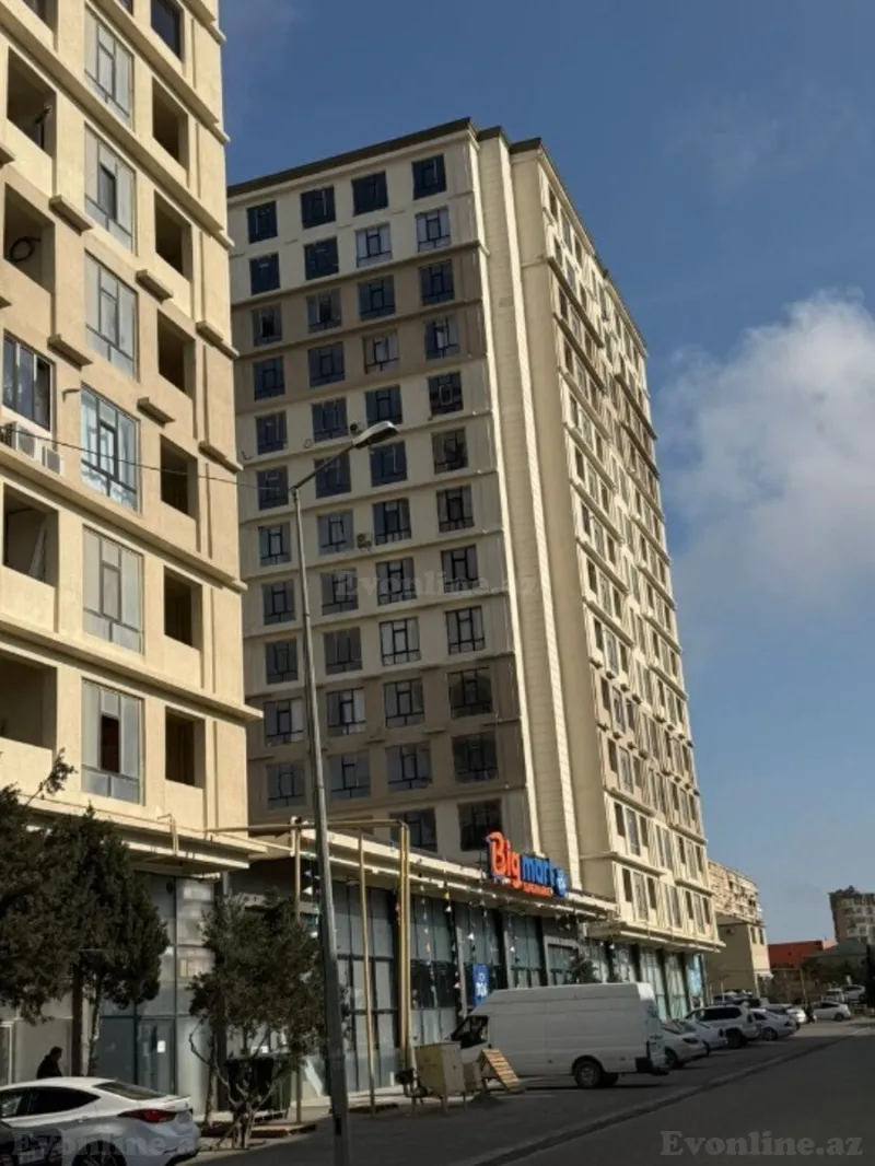 3 otaqlı yeni tikili mənzil satılır — Yeni Günəşli, Bakı - şəkil 7