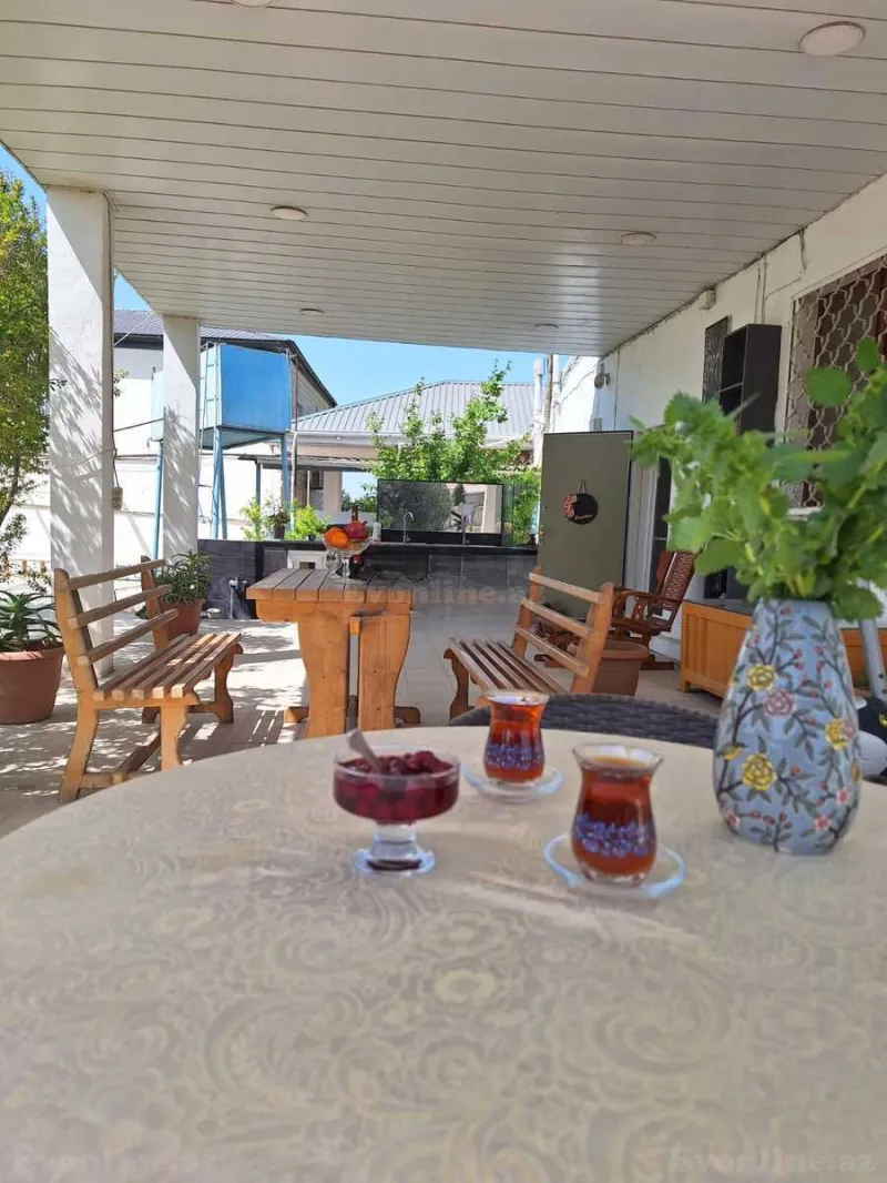3 otaqlı həyət evi kirayə verilir — Sabunçu r., Bakı - şəkil 3