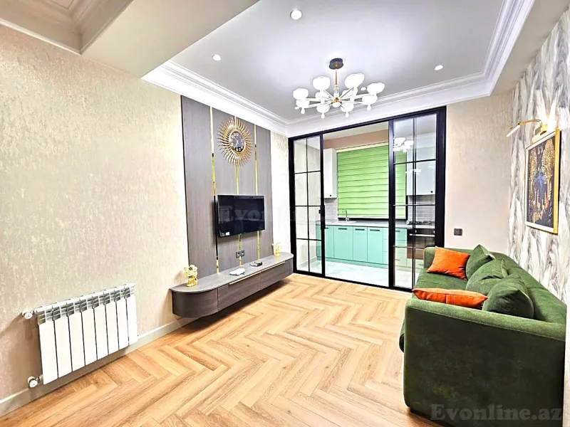 2 otaqlı Mənzil 50 m² Qara Qarayev m. Satılır