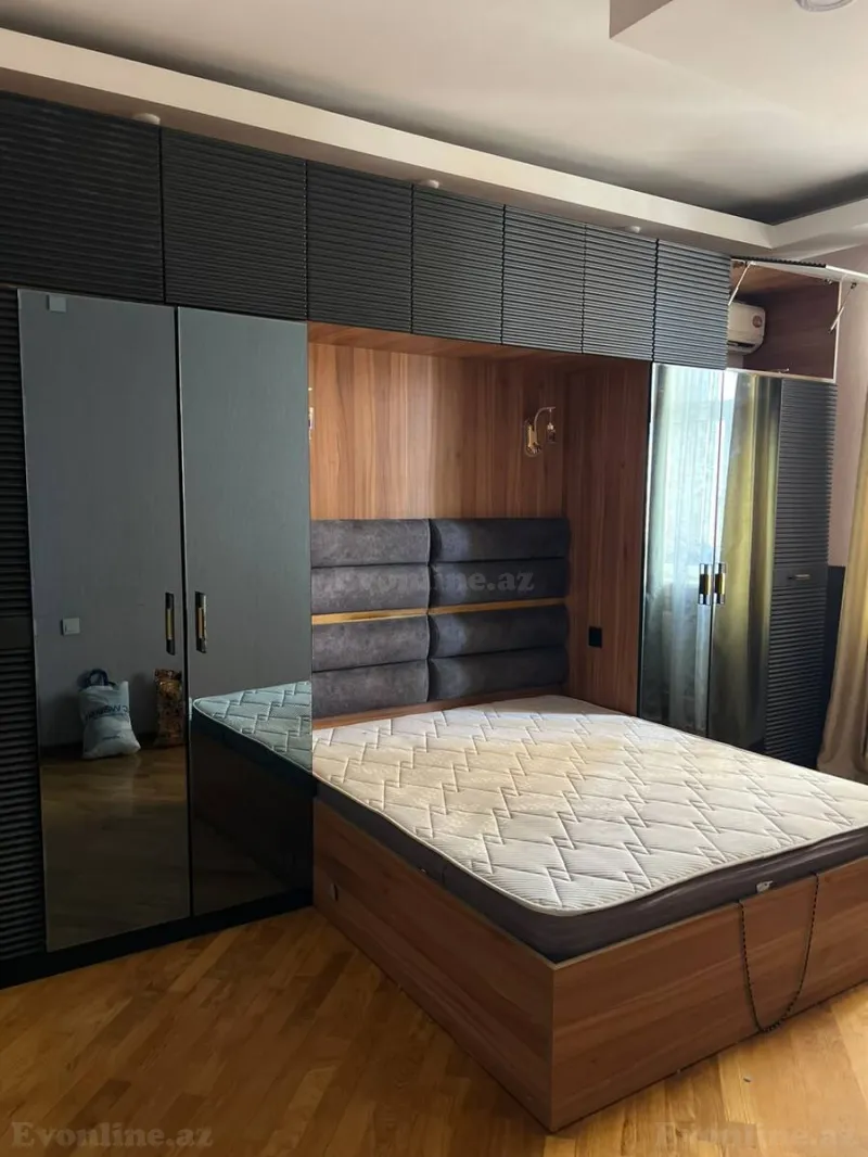 3 otaqlı yeni tikili mənzil kirayə verilir — Qara Qarayev m., Bakı - şəkil 9