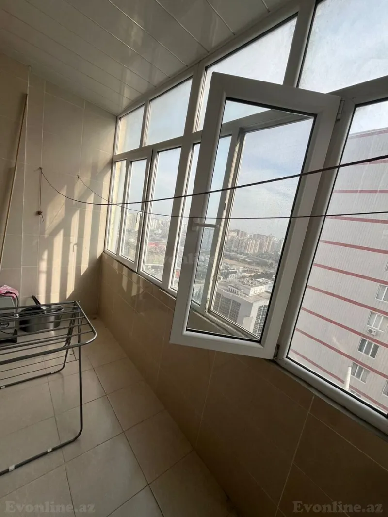 3 otaqlı yeni tikili mənzil kirayə verilir — 20 Yanvar m., Bakı - şəkil 14
