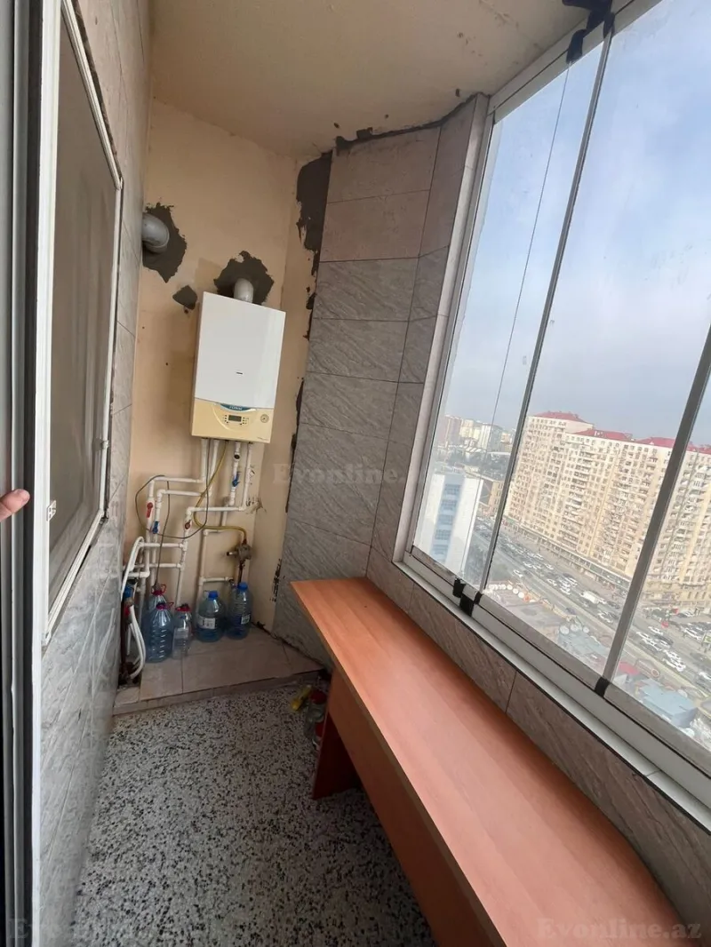 3 otaqlı yeni tikili mənzil kirayə verilir — 20 Yanvar m., Bakı - şəkil 15