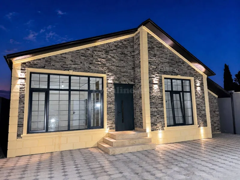 4 otaqlı həyət evi satılır — Binə, Bakı - şəkil 18