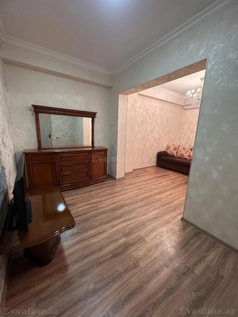 2 otaqlı yeni tikili mənzil kirayə verilir — Qara Qarayev m., Bakı - şəkil 4