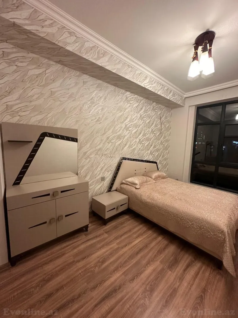 2 otaqlı yeni tikili mənzil kirayə verilir — Qara Qarayev m., Bakı - şəkil 6