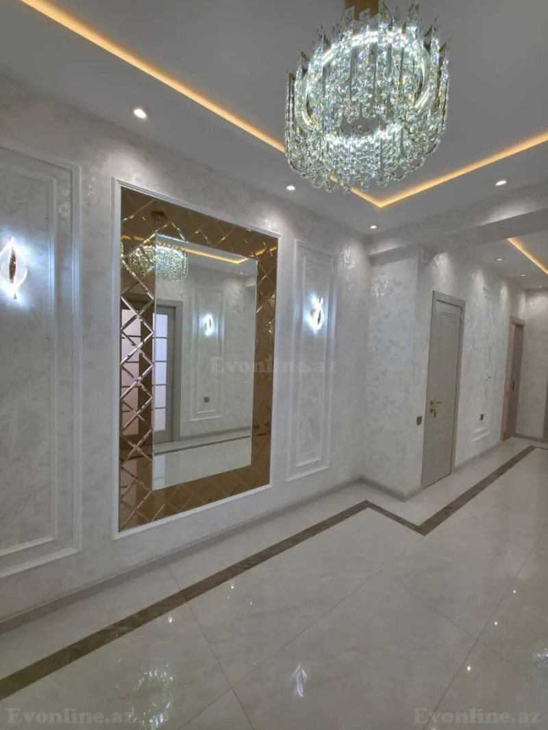 3 otaqlı yeni tikili mənzil satılır — Xalqlar Dostluğu m., Bakı - şəkil 17